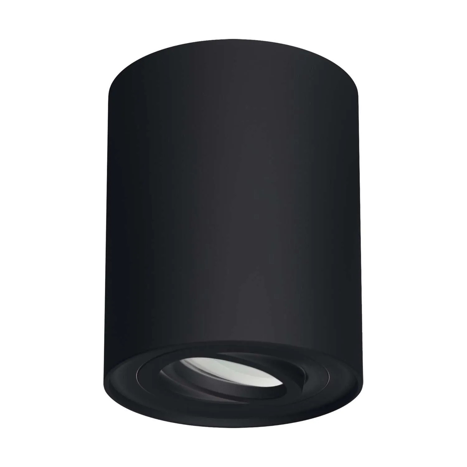 Struhm Lampa sufitowa natynkowa tuba HARY C 1xGU10 35W 12,5x9,4cm czarna
