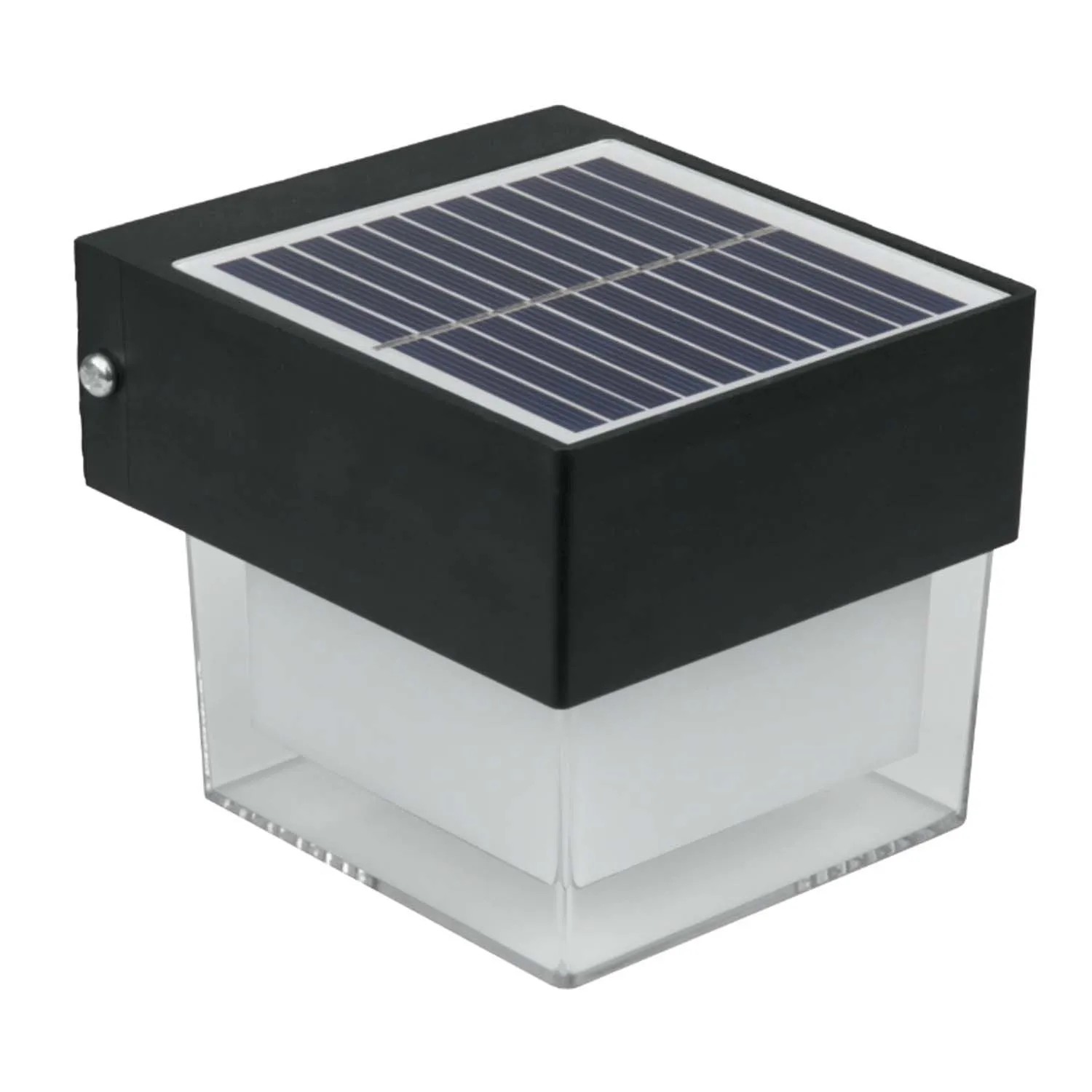 DPM Kinkiet solarny 2W 4000K 200lm IP65 kw. czarny