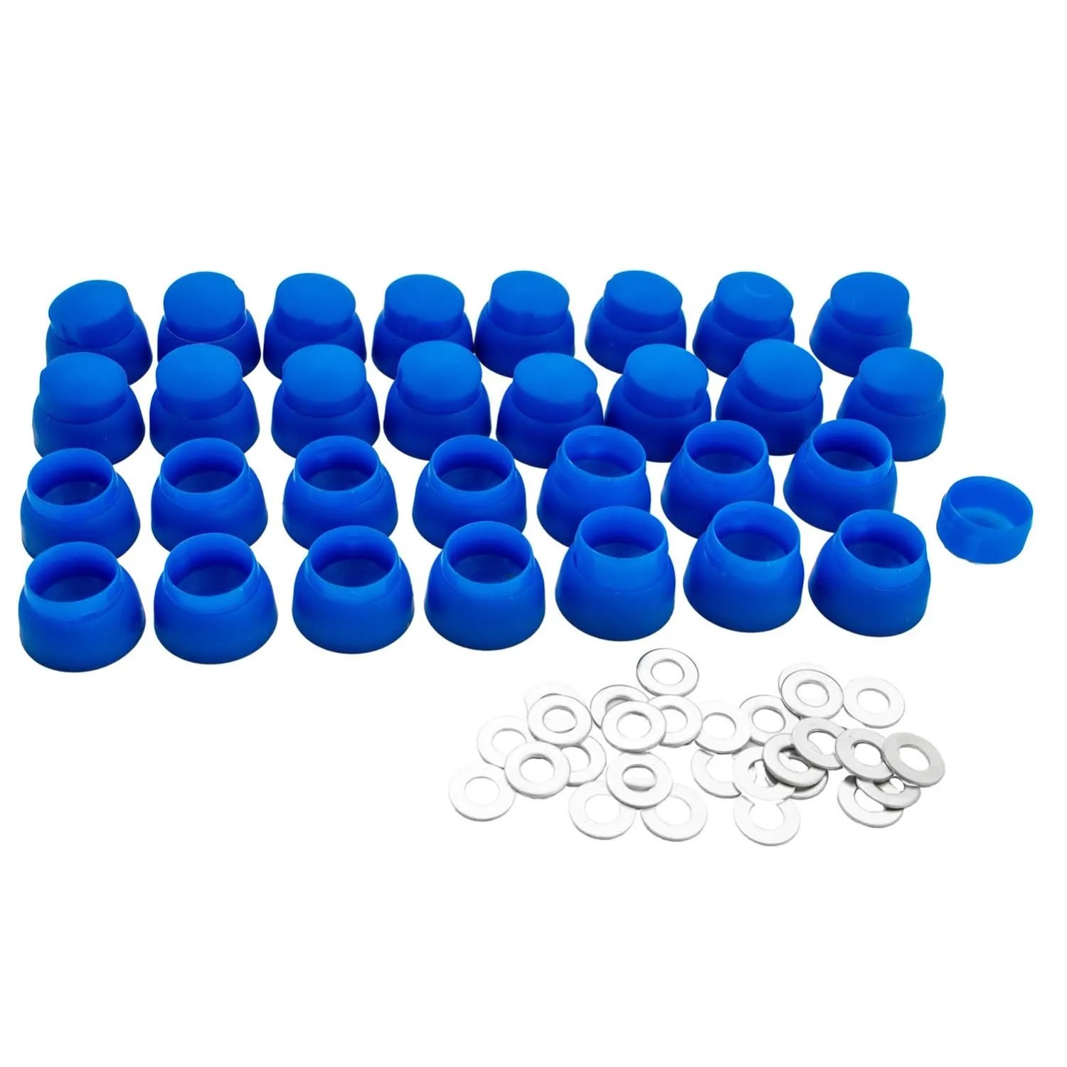 4IQ Zaślepki niebieskie do śrub 5 x 20 x 21 cm 30 szt.