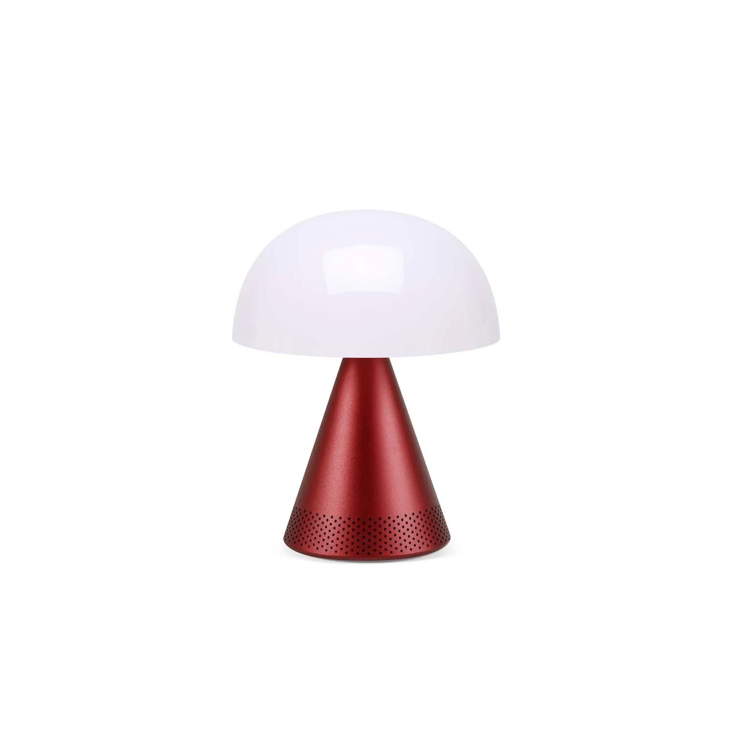 Lampa LED Lexon Mina Audio L Ciemnoczerwona
