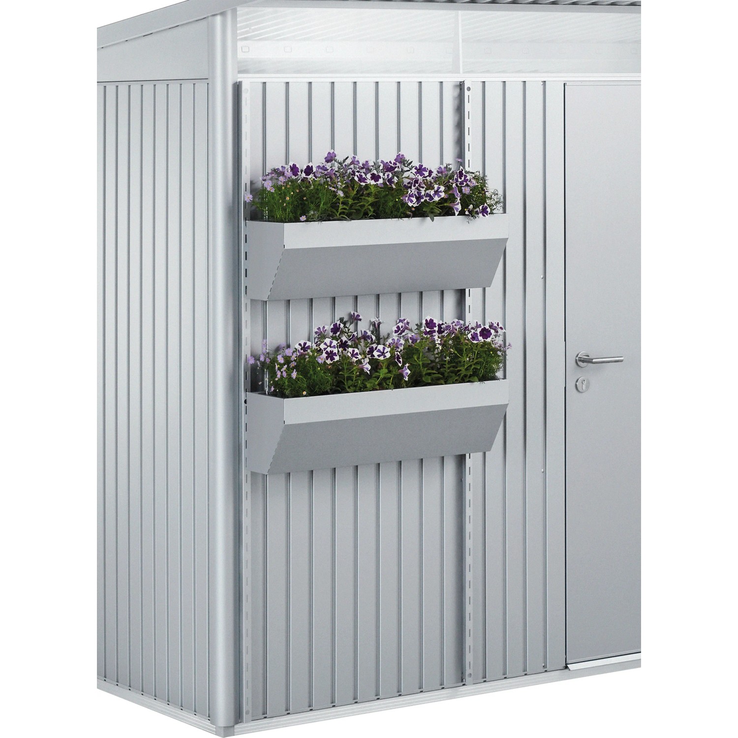 Biohort FloraBoard srebrny metalik
