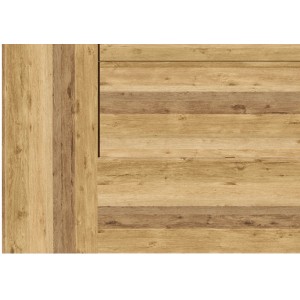 Zbliżenie blatu stołu ogrodowego t.b.t. z efektem drewna.