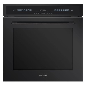 Pyramis Piekarnik do zabudowy PO78123010BLM czarny 59,5 cm