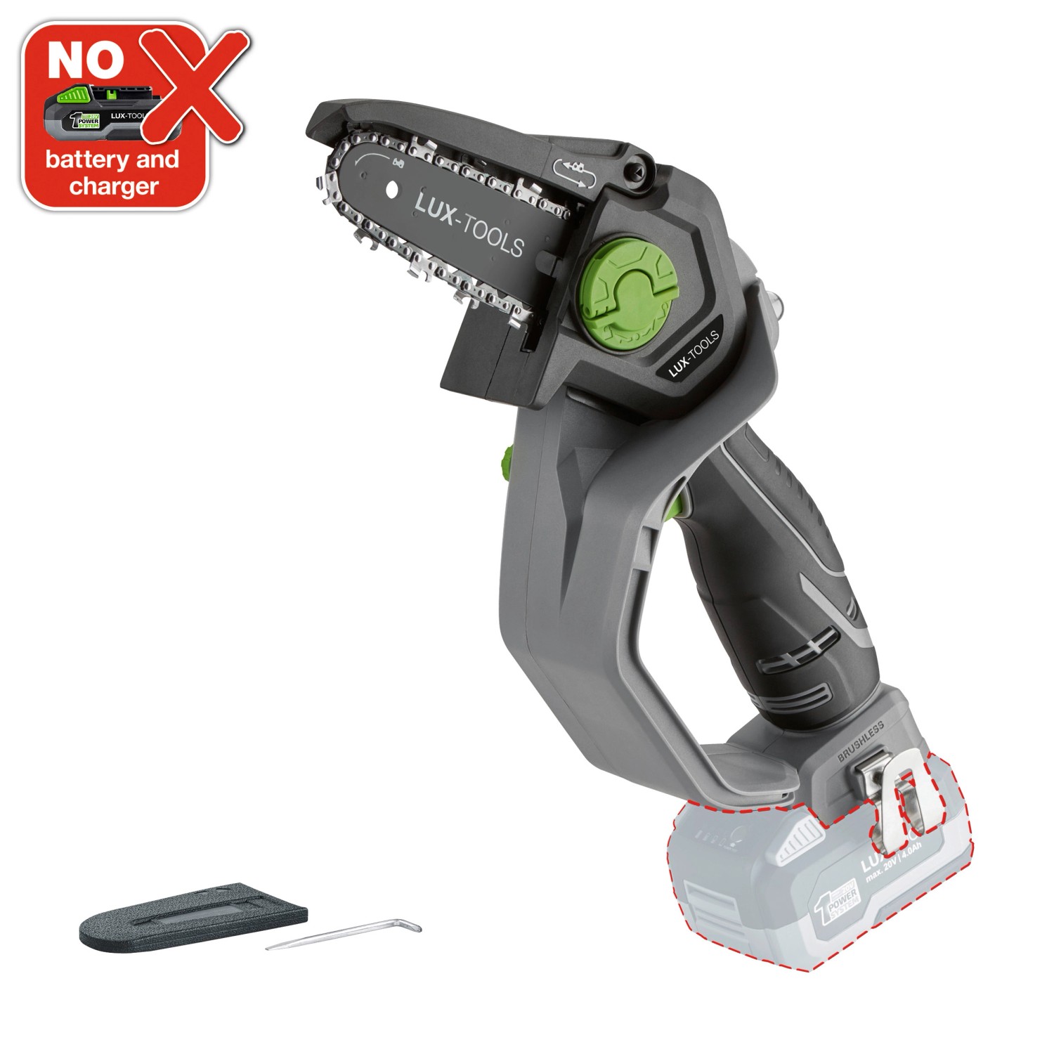 LUXTOOLS Pilarka łańcuchowa Mini Aku 20V solo V3 kupuj w OBI