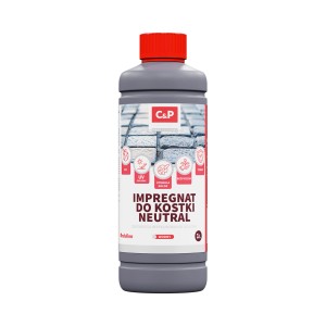 Butelka neutralnego impregnatu do kostki brukowej, 1 litr.