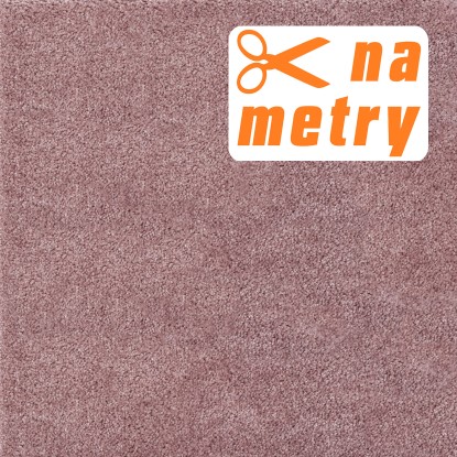 Wykładzina dywanowa Imperia Saxony ciemnoróżowa 4 m