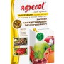 Agrecol Miedzian Extra 350 SC: Środek grzybobójczy do roślin, z grafiką jabłek, wiśni i brzoskwiń.