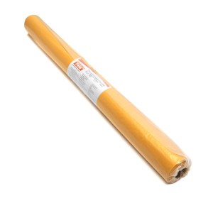 Rolka t.b.t. jako akcesorium do materiałów izolacyjnych, kolor żółtawy.