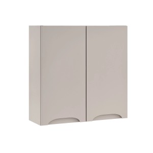 t.b.t. szafka wisząca łazienkowa, szare meble łazienkowe do montażu na ścianie.