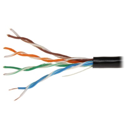 Przewód UTPw kat. 5 4x2x0,5 żelowany <50V