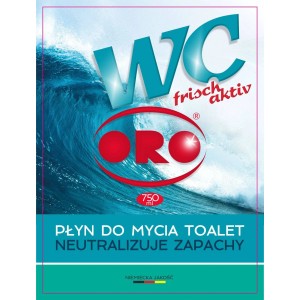 ORO Płyn do WC, 750ml, do czyszczenia i pielęgnacji toalety.
