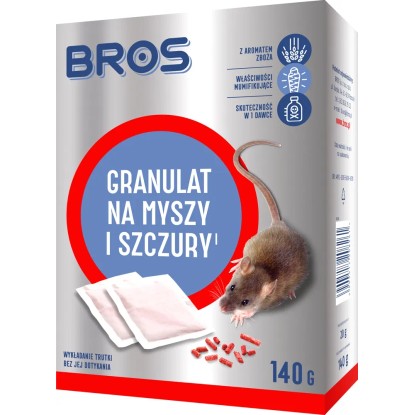 Granulat na myszy i szczury 140g