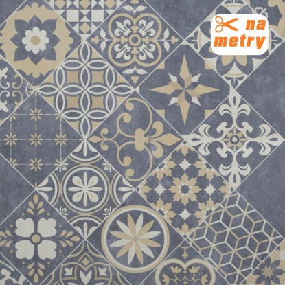 Wykładzina podłogowa PCV SANREMO płytki szer. 2 m