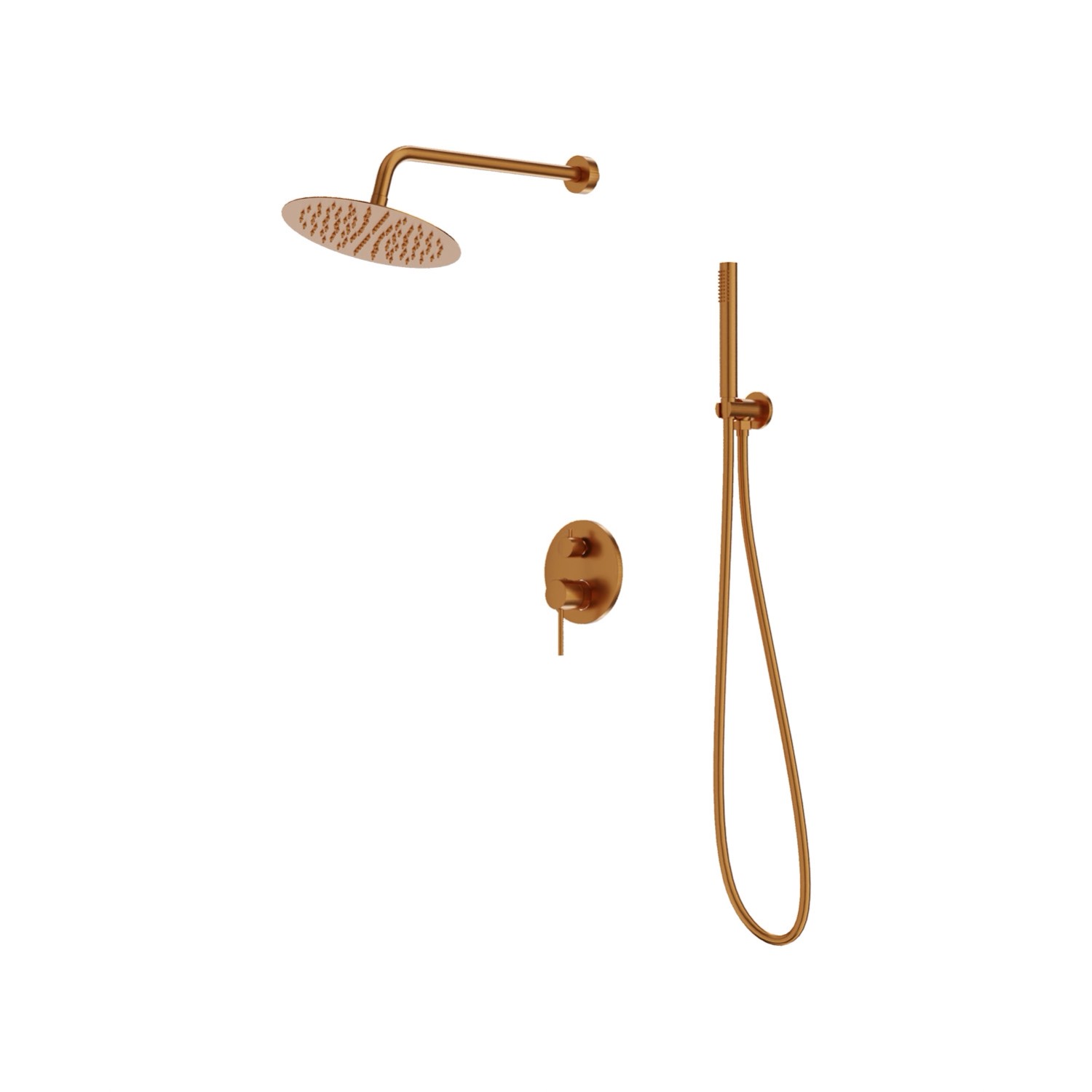 Domino Zestaw prysznicowa Orion miedź