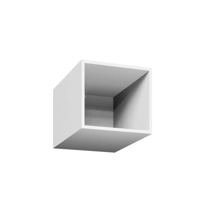 Korpus górny poziomy 40 cm nad lodówkę biały mat