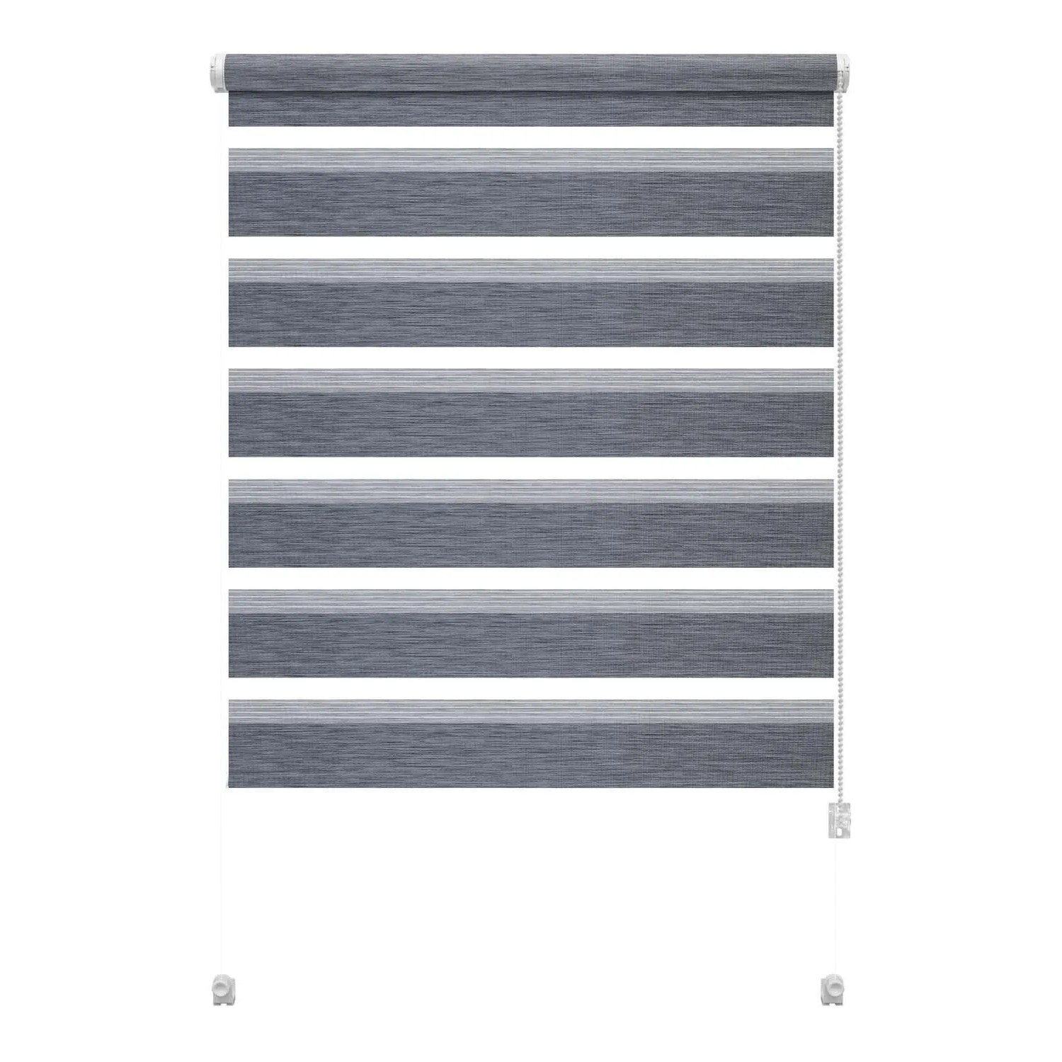 Gardinia Roleta MINI ZEBRA NATUR Dzień/Noc 78 x 215 cm szara