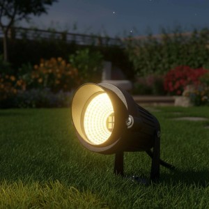 Goldlux Reflektor zewnętrzny LED KYRA 3W RGB 300lm IP66 wbijany czarny