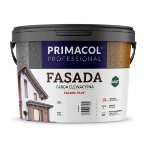 Farba Primacol Fasada biały 9 l