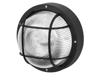 Osram Oprawa BULKHEAD ESSENTIAL ROUND 1xE27 60W IP54 czarna Osram Oprawa BULKHEAD ESSENTIAL ROUND 1xE27 60W IP54 czarna