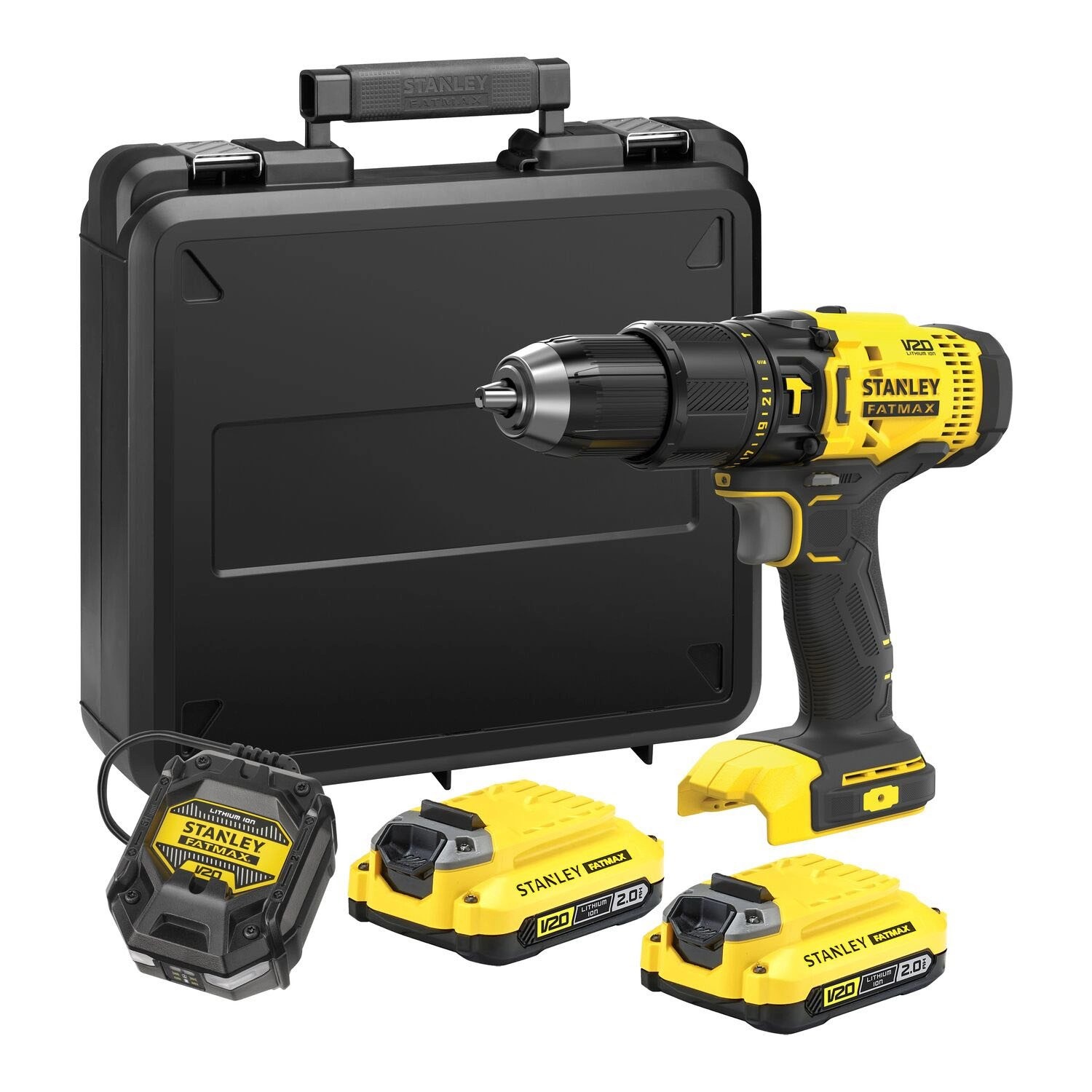 Recenzja Stanley FatMax SFMCD711D2K 18V (2×2,0 Ah) — test wiertarko-wkrętarki udarowej