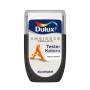 Wałek do farb Dulux Ambiance Ceramic "Cream Effect" do testowania farb ściennych.