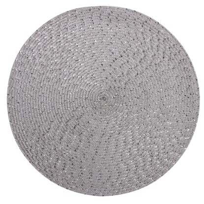 Podkładka MIRGO srebrna śr. 38 cm