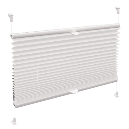 Roleta plisowana THERMO biała 80 cm x 150 cm