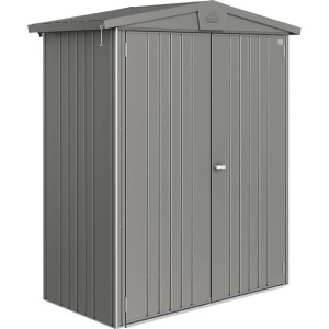 Biohort metalowy domek narzędziowy Europa, kwarcowy szary metalik, 1,3 m².