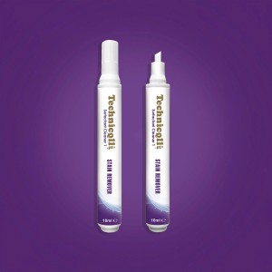 Dwa pisaki do usuwania plam Technicoll do czyszczenia i pielęgnacji.