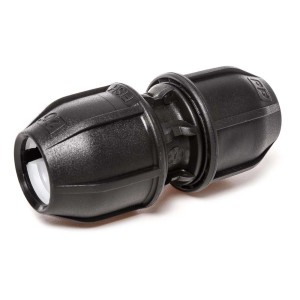 Czarny łącznik do nawadniania podziemnego.