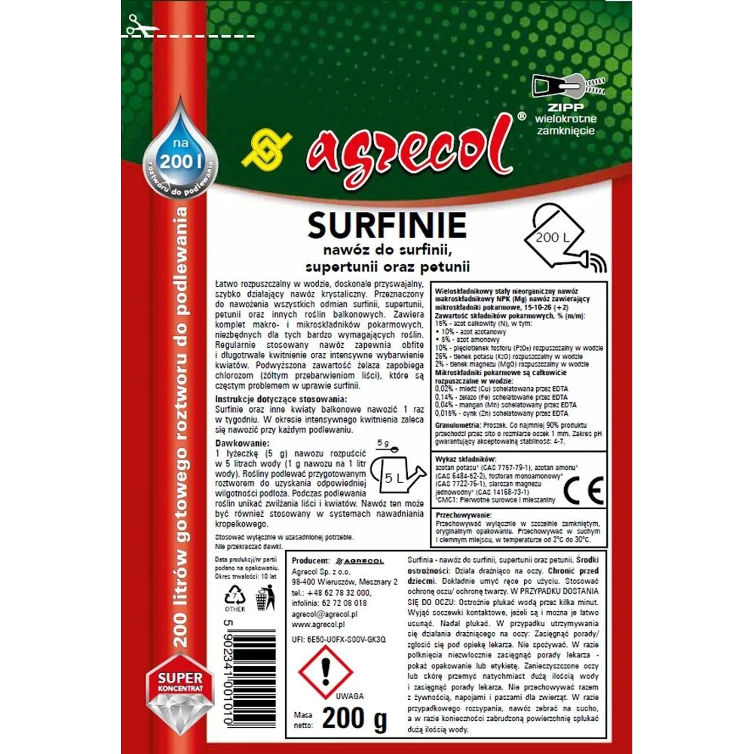 Agrecol Nawóz do surfinii 200 g._2