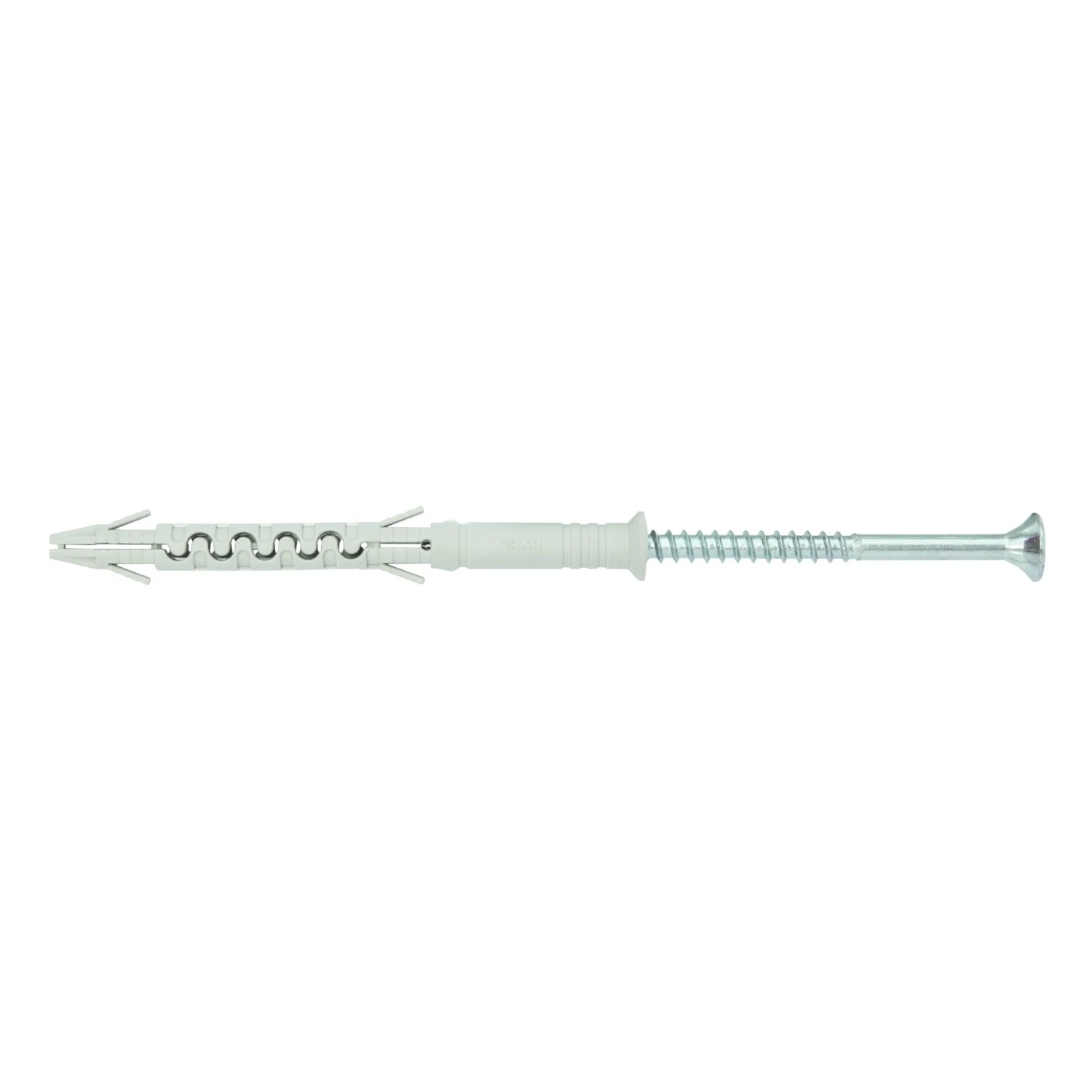 Wkręt-met Kołek ramowy z łbem stożkowym i gniazdem krzyżowym 8 mm x 65 mm