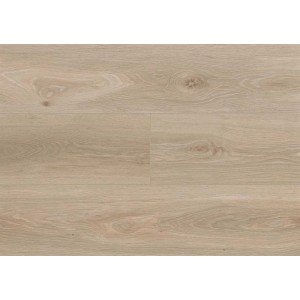 Panele podłogowe imitujące jasne drewno.