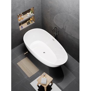 Wanna Gulfoss 175 wolnostojąca biała biały 175 x 75