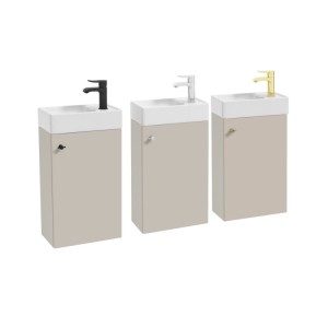 Zestaw Metro szafka i umywala 40 kaszmir