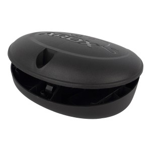 Czarna t.b.t. karmnik deratyzacyjny na myszy.