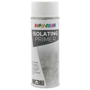 Dupli-Color Izolujący podkład w sprayu, biały, do użytku wewnątrz i na zewnątrz. Specjalny podkład.