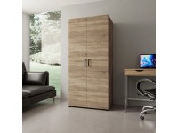 Szafa 2-drzwiowa KAPPA dąb sonoma - szer. 80 cm
