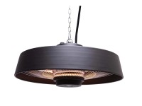 Elektryczna lampa grzewcza Venus czarna 49 x 49 x 22 cm