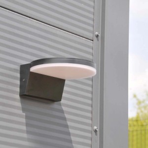 Goldlux Kinkiet ogrodowy LED TESA R 10W 4000K 1100lm IP54 czarny