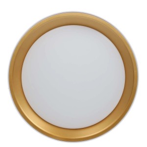 ORO Plafon LED BENTO 18W 4000K 1000lm śr. 29cm biało-złoty