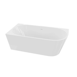 Biała wanna narożna t.b.t., nowoczesny design do Twojej łazienki.