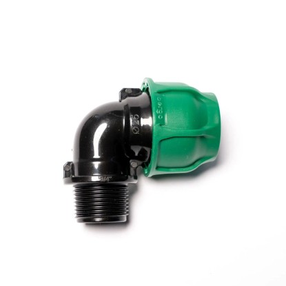 Kolano PE 25 mm 3/4" Bergo PN10 - 2 szt.