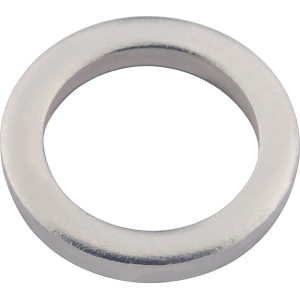 Podkładka t.b.t. metalowa w kolorze srebrnym.