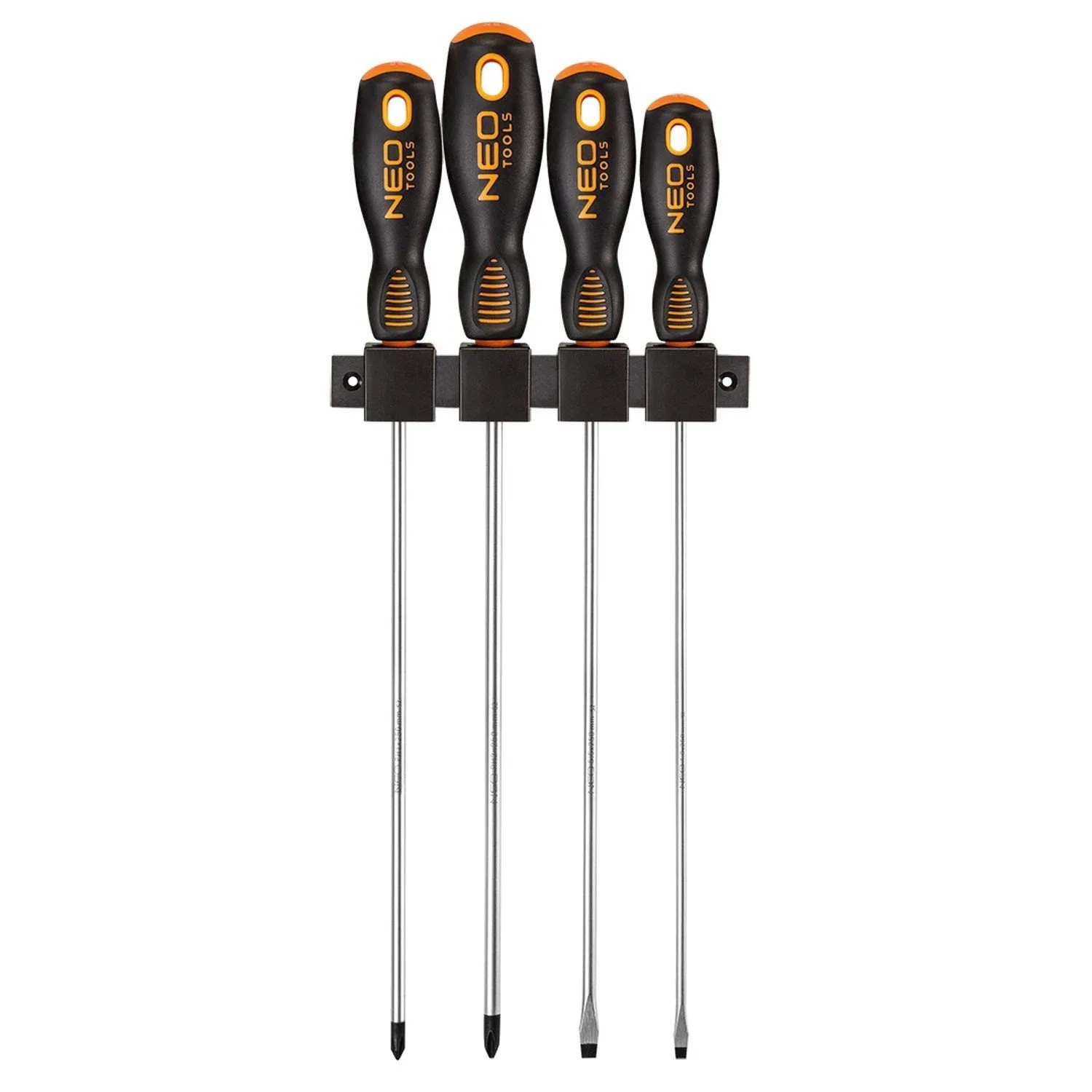 Neo Tools Zestaw wkrętaków długich 250 mm - 4 szt.
