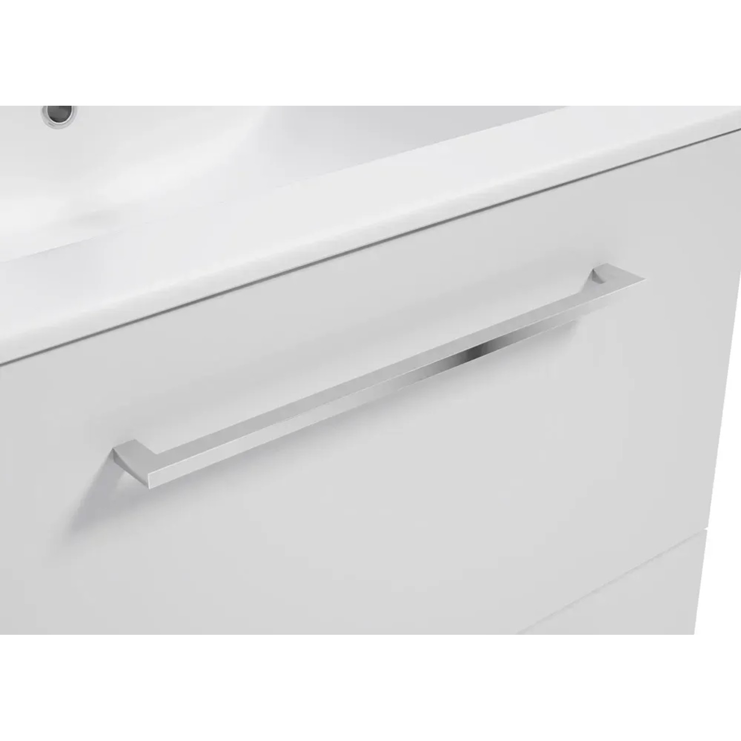 Defra Uchwyt metalowy Metro chrom 33 cm