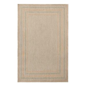 Indavo Dywan zewnętrzny PALOMA 80 x 140 cm ramka zielona