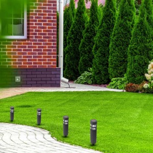 Eko-Light Lampa solarna słupek FIDEL 0,06W 3000K 2lm IP44 czarny