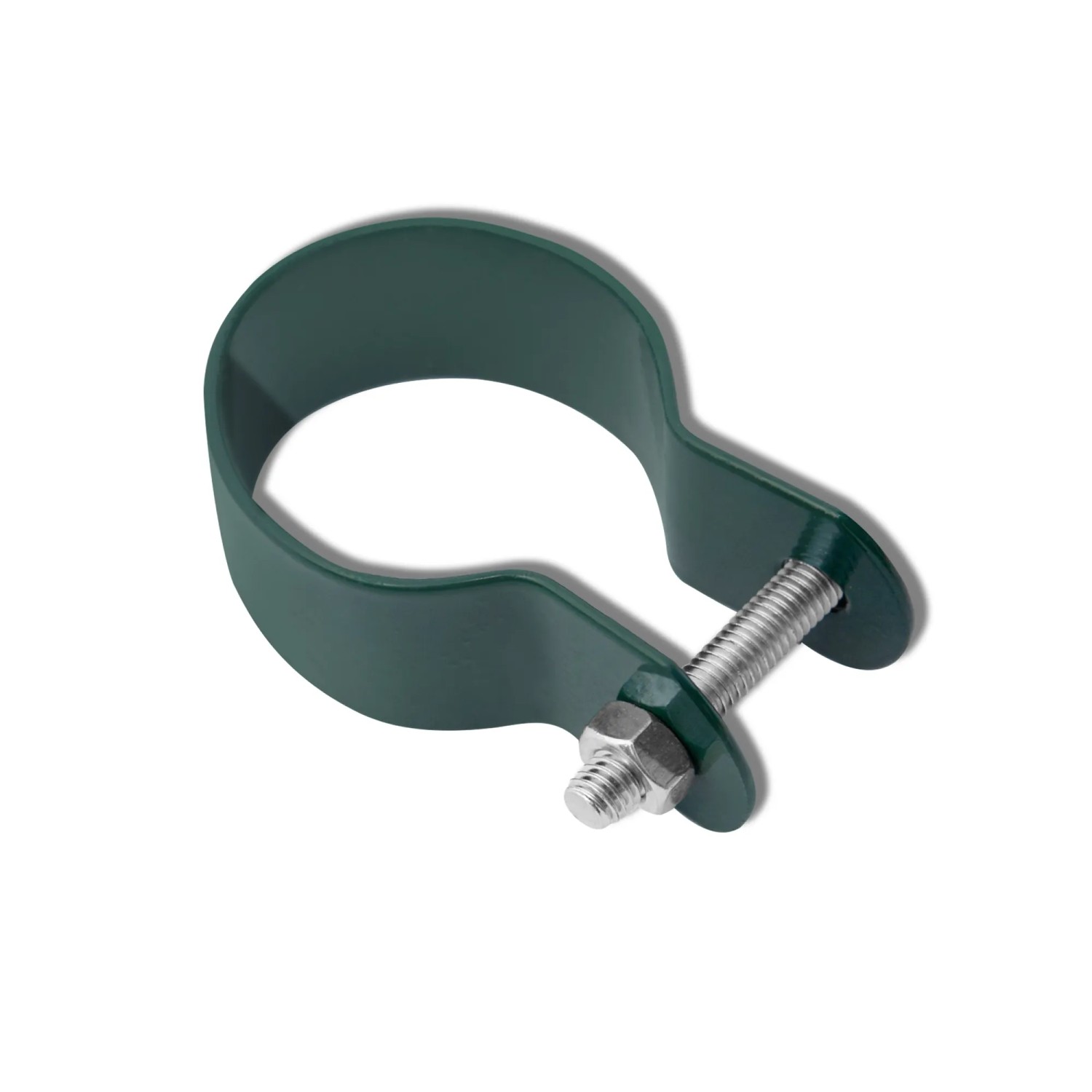 Obejma słupka śr. 3,8 mm końcowa zielona