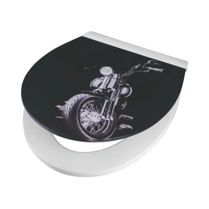 Baliv Deska sedesowa Iriri wolnoopadająca - motocykl LED